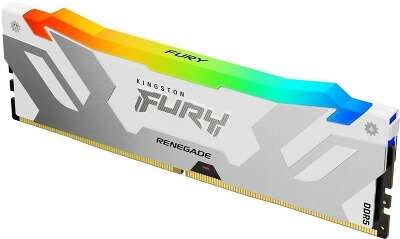 Модуль памяти DDR5 DIMM 32Gb DDR6000 Kingston Fury Renegade White RGB (KF560C32RWA-32)