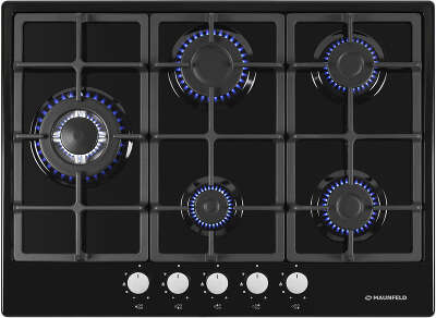 Газовая варочная поверхность Maunfeld EGHE.75.33CB\G черный