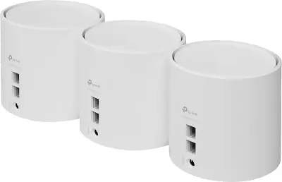 Mesh система TP-LINK DECO X20, 802.11a/b/g/n/ac/ax, 2.4/5ГГц, до 1201 Мбит/с, 3шт