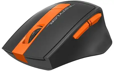 Мышь A4Tech Fstyler FG30S серый/оранжевый оптическая 2000dpi silent беспров. USB 6but (FG30S ORANGE)