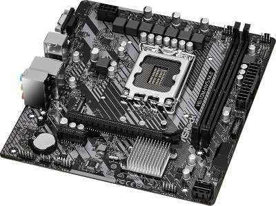 Материнская плата Asrock H610M-HVS/M.2 R2.0 Soc-1700 Intel H610 2xDDR4 mATX AC`97 8ch(7.1) GbLAN+VGA+HDMI