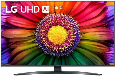 Телевизор LED LG 75" 75UR81009LK.ARUB черный 4K Ultra HD 60Hz DVB-T DVB-T2 DVB-C DVB-S2 USB WiFi Smart TV