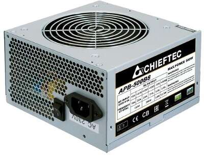 Блок питания 500W Chieftec Value (OEM) без шнура ATX