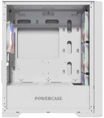 Корпус PowerCase Alisio Micro X4W V2, белый, mATX, без БП (CAMCXW-A4)