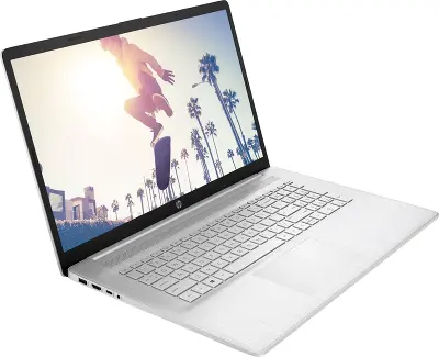 Ноутбук HP 17-cn3022ci 17.3" FHD IPS i3-N305/8/256Gb SSD/Без OC серебристый