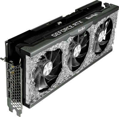 Видеокарта Palit NVIDIA nVidia GeForce RTX 3080 GameRock 12GB LHR 12Gb DDR6X PCI-E HDMI, 3DP