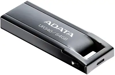 Флеш Диск A-Data 64Gb UR340 AROY-UR340-64GBK USB3.2 черный