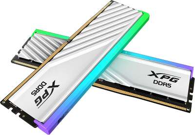 Набор памяти DDR5 DIMM 2x16Gb DDR6400 ADATA XPG Lancer Blade RGB (AX5U6400C3216G-DTLABRWH)