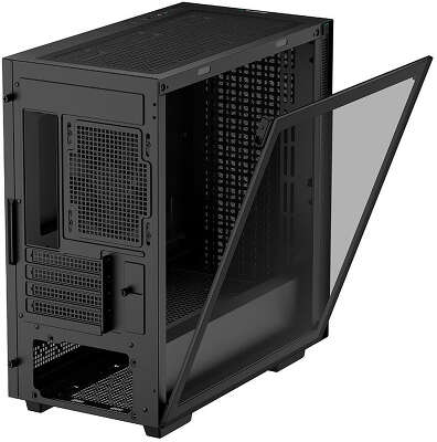 Корпус Deepcool CH370, черный, mATX, Без БП (R-CH370-BKNAM1-G-1)