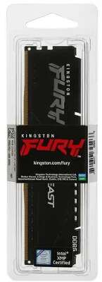 Модуль памяти DDR5 DIMM 8Gb DDR5200 Kingston FURY Beast Black (KF552C40BB-8)