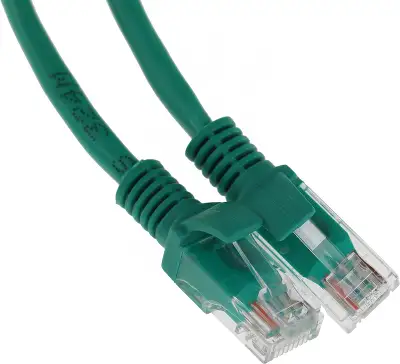 Патч-корд Premier PP12-3M/G 1000Гбит/с UTP 4 пары cat.5E CCA molded 3м зеленый RJ-45 (m)-RJ-45 (m)