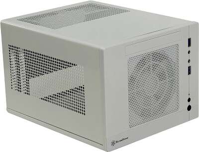 Корпус SilverStone SG05W-LITE, белый, Mini-ITX, Без БП (SST-SG05W-LITE)