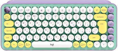 Клавиатура беспроводная Logitech Keyboard POP KEYS DAYDREAM MINT (920-010717)