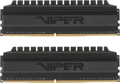 Память DDR4 2x8Gb 3600MHz Patriot PVB416G360C8K Viper 4 Blackout RTL Gaming PC4-28800 CL18 DIMM 288-pin 1.35В с радиатором Ret