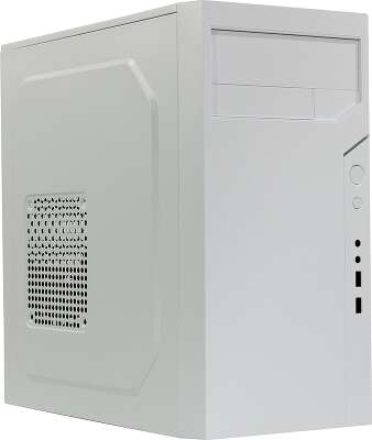 Корпус PowerCool 6505WT-400W, белый, ATX, 400W (6505WT-400W)