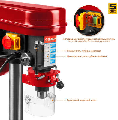 Станок сверлильный Зубр Мастер ЗСС-350 350W