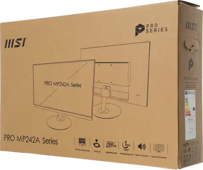 Монитор 24" MSI Pro MP242A IPS FHD D-Sub, HDMI, DP