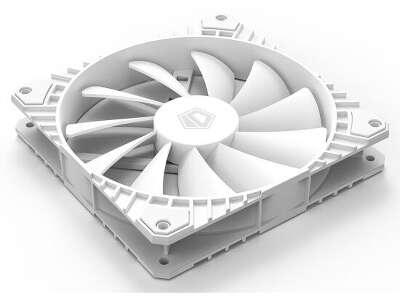 Вентилятор ID-COOLING WF-14025-XT WHITE V2, 140 мм, 1600rpm, 32.6 дБ, 4-pin, 1шт