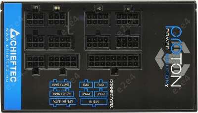 Блок питания 850Вт ATX Chieftec Proton, 140 мм, 80 Plus Bronze