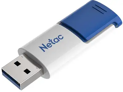 Флеш Диск Netac 512Gb U182 NT03U182N-512G-30BL USB3.0 синий/белый