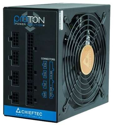 Блок питания 850Вт ATX Chieftec Proton, 140 мм, 80 Plus Bronze