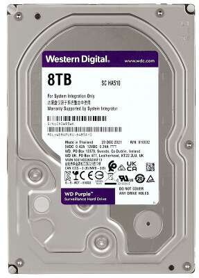 Жесткий диск SATA3 8Tb [WD84PURU] (HDD) Western Digital Purple