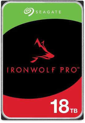 Жесткий диск SATA3 18Tb [ST18000NT001] (HDD) Seagate Ironwolf Pro, 256Mb