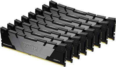 Набор памяти DDR4 DIMM 8x32Gb DDR3200 Kingston FURY Renegade Black (KF432C16RB2K8/256)