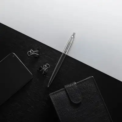 Ручка шариков. Parker Jotter Core K63 (CW1953184) Bond Street Black CT M син. черн. подар.кор.