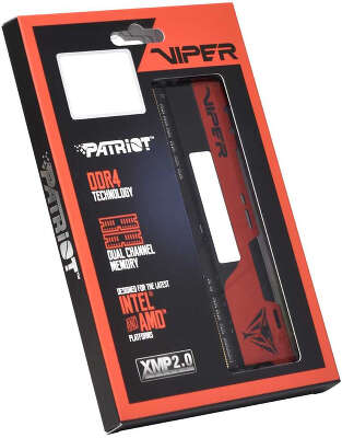 Память DDR4 2x8Gb 4000MHz Patriot PVE2416G400C0K Viper Elite II RTL Gaming PC4-32000 CL20 DIMM 288-pin 1.4В kit с радиатором Ret