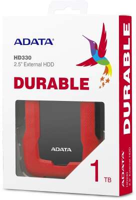 Внешний жесткий диск 1Tb [AHD330-1TU31-CRD] (HDD) ADATA HD330