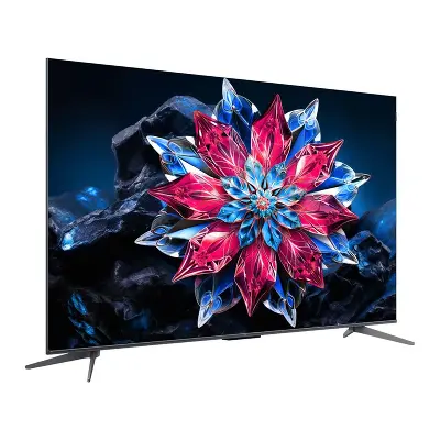 Телевизор 75" TCL 75C655PRO, 4K UHD, DVB-T /T2 /C, HDMIx3, USBx2, WiFi, Smart TV, черный