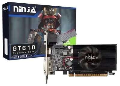 Видеокарта Ninja NVIDIA nVidia GeForce GT 610 2Gb DDR3 PCI-E VGA, DVI, HDMI