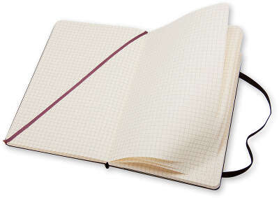 Блокнот Moleskine CLASSIC QP061 Large 130х210мм 240стр. клетка твердая обложка черный