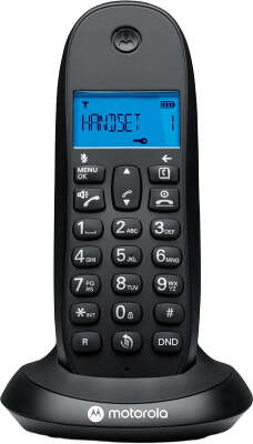 Р/Телефон Dect Motorola C1001CB+ черный АОН