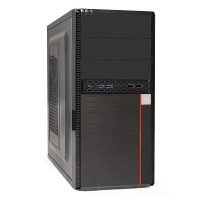 Корпус ExeGate BA-204U, черный, mATX, Без БП (EX284039RUS)