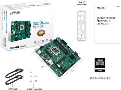 Материнская плата mATX LGA1700 ASUS PRO B760M-C-CSM