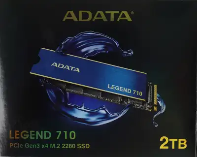 Накопитель SSD A-Data PCIe 3.0 x4 2TB ALEG-710-2TCS Legend 710 M.2 2280