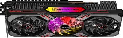 Видеокарта ASRock AMD Radeon RX 6750 XT Phantom Gaming D 12G OC 12Gb DDR6 PCI-E HDMI, 3DP
