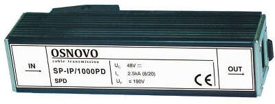 Грозозащита Osnovo SP-IP/1000PD