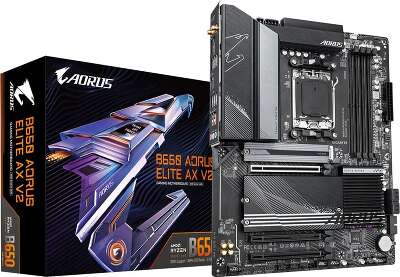 Материнская плата ATX LGAAM5 GIGABYTE B650 AORUS ELITE AX V2