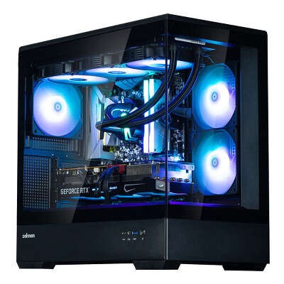 Корпус Zalman P30 Black, белый, mATX, без БП (P30 Black)