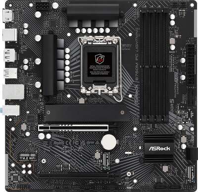 Материнская плата mATX LGA1700 ASRock B760M PG LIGHTNING