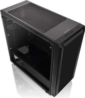 Корпус Thermaltake Versa J25 TG, черный, ATX, Без БП (CA-1L8-00M1WN-00)