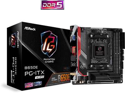 Материнская плата mini-ITX LGAAM5 ASRock B650E PG-ITX WIFI