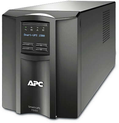 ИБП APC Smart-UPS SMT1500IC, 1500 В·А, 1 кВт, IEC, черный