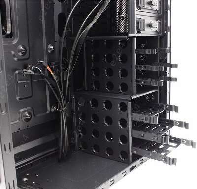 Корпус Thermaltake Versa H21, Window, черный, ATX, без БП (CA-1B2-00-M1WN-00)