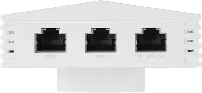 Точка доступа TP-LINK EAP655-Wall, LAN: 4x1 Гбит/с, 802.11a/b/g/n/ac/ax, 2.4 / 5 ГГц, до 2.98 Гбит/с