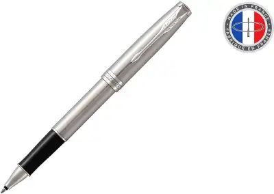 Ручка роллер Parker Sonnet Core T526 (CW1931511) Stainless Steel CT M черн. черн. подар.кор.