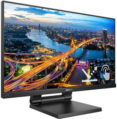 Монитор 24" Philips 242B1TC/00 IPS FHD Touch D-Sub, HDMI, DP, USB-Hub